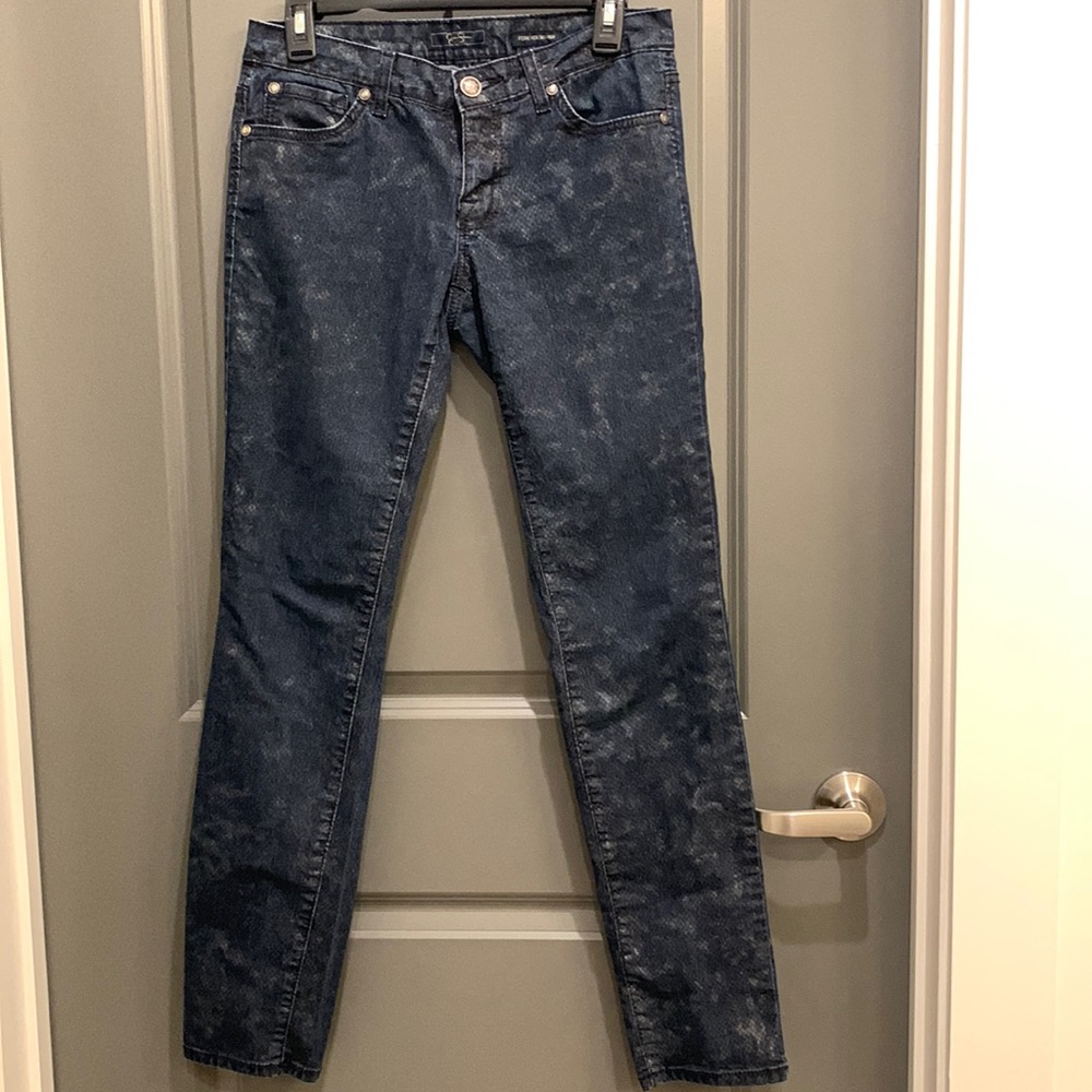 Jessica Simpson Forever Skinny Snake-print Denim Women’s Jeans or Junior’s Jeans